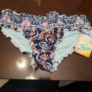 NWT HOBIE RUFFLED SWIM BOTTOM